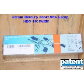 PAT/Osram Mercury Short ARC Lamp HBO 1001W/BP